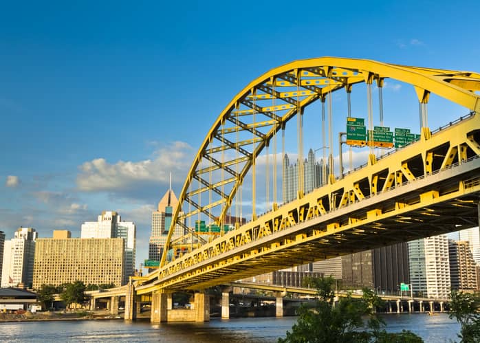 Pittsburgh, the city of bridges 