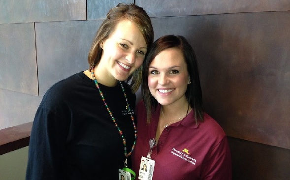 Two pediatric nurses Two pediatric nurses