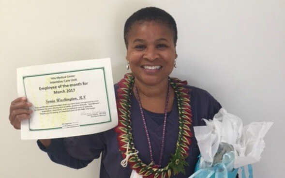 icu nurse honored in hawaii icu nurse honored in hawaii