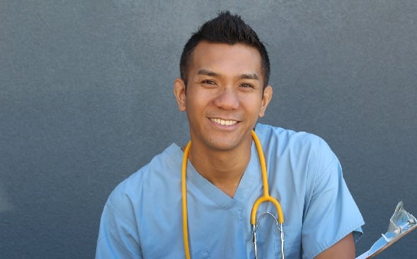 male nurse headshot male nurse headshot