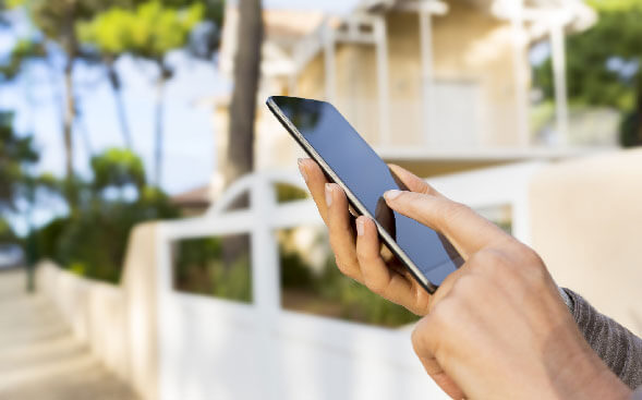 close up of woman's finger on her smartphone close up of woman's finger on her smartphone